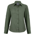 Zedern-Grün - Front - Craghoppers - "Expert Kiwi" Hemd für Damen