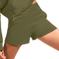 Oliv - Side - TriDri - Shorts für Damen