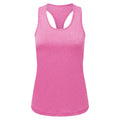 Pink meliert - Front - TriDri - Weste recyceltes Material für Damen