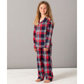 Rot-Marineblau - Back - SF Minni - Schlafanzug für Kinder