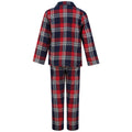 Rot-Marineblau - Side - SF Minni - Schlafanzug für Kinder
