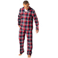 Rot-Marineblau - Lifestyle - SF - Schlafanzug für Herren