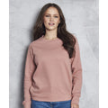 Rosa-Grau - Side - Awdis - Sweatshirt für Damen