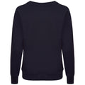 Dunkelblau - Side - Awdis - Sweatshirt für Damen