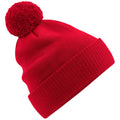 Rot - Front - Beechfield - "Snowstar" Mütze für Herren-Damen Unisex