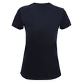 Dunkelblau - Back - TriDri - T-Shirt recyceltes Material für Damen - Aktiv