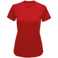 Feuerrot - Front - TriDri - T-Shirt recyceltes Material für Damen - Aktiv