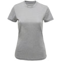 Silber meliert - Front - TriDri - T-Shirt für Damen
