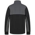 Schwarz-Metall-Grau - Side - Finden & Hales - Trainingsjacke mit kurzem Reißverschluss für Kinder