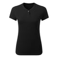 Schwarz - Front - Premier - "Comis" T-Shirt für Damen