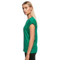 Tannengrün - Pack Shot - Build Your Brand - T-Shirt Überschnittene Schulter für Damen