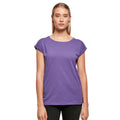 Ultraviolett - Lifestyle - Build Your Brand - T-Shirt Überschnittene Schulter für Damen