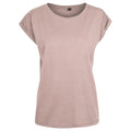 Dämmerung Rose - Front - Build Your Brand - T-Shirt Überschnittene Schulter für Damen