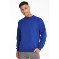 Königsblau - Side - Maddins Herren Sweatshirt - Pullover mit Rundhalsausschnitt Coloursure