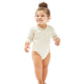 Bio-Grün - Back - Babybugz - Bodysuit Kimono für Baby Langärmlig