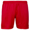 Rot - Front - Maddins Kinder Sport Shorts mit Streifen