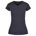 Marineblau - Front - Build Your Brand - "Basic" T-Shirt für Damen