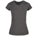 Anthrazit - Back - Build Your Brand - "Basic" T-Shirt für Damen