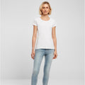 Weiß - Back - Build Your Brand - "Basic" T-Shirt für Damen