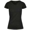 Schwarz - Front - Build Your Brand - "Basic" T-Shirt für Damen