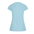 Blaugrün - Back - Build Your Brand - "Basic" T-Shirt für Damen