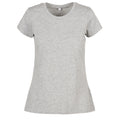 Grau meliert - Front - Build Your Brand - "Basic" T-Shirt für Damen