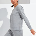 Grau - Lifestyle - TriDri - Sweatshirt Seitlicher Reißverschluss für Damen