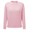 Hellrosa - Front - TriDri - Sweatshirt Mit Reißverschluss für Damen