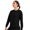 Schwarz - Lifestyle - TriDri - Sweatshirt Mit Reißverschluss für Damen