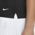 Schwarz-Weiß - Side - Nike - "Victory" Poloshirt für Damen