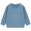 Stein Blau - Front - Larkwood - Sweatshirt für Baby