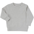 Grau meliert - Back - Larkwood - Sweatshirt für Baby