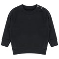 Schwarz - Front - Larkwood - Sweatshirt für Baby