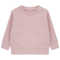 Hellrosa - Front - Larkwood - Sweatshirt für Baby