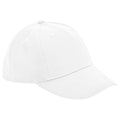 Weiß - Front - Beechfield - Baseball-Mütze 5 Segmente für Kinder