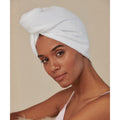 Weiß - Back - Towel City - Wickeltuch für Haare