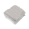 Grau-Weiß - Front - Home & Living - "Elli & Raff" Handtuch mit Kapuze für Baby (2er-Pack)