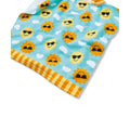 Blau-Orange-Beige - Back - Towel City - Handtuch mit Kapuze für Kinder