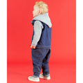 Blau - Back - Larkwood - Jeansjacke für Kinder
