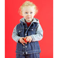 Blau - Side - Larkwood - Jeansjacke für Kinder