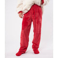 Rot - Back - Ribbon - "Eskimo Style" Loungehose für Herren-Damen Unisex