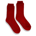 Rot - Front - Ribbon - "Eskimo Style" Socken für Herren-Damen Unisex