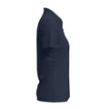 Collegiate Marineblau - Side - Adidas - "Primegreen" Poloshirt für Damen