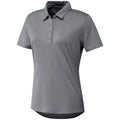 Grau Drei - Front - Adidas - "Primegreen" Poloshirt für Damen