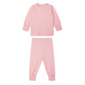Puderrosa - Front - Babybugz - Schlafanzug mit langer Hose für Baby