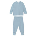 Blau - Front - Babybugz - Schlafanzug mit langer Hose für Baby
