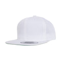 Weiß - Front - Flexfit - "Pro-style" Snapback Mütze für Kinder