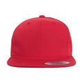 Rot - Front - Flexfit - "Pro-style" Snapback Mütze für Kinder