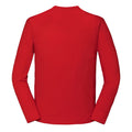 Rot - Back - Fruit of the Loom - "Iconic 195 Premium" T-Shirt für Herren  Langärmlig