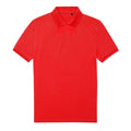 Rot - Front - B&C - "My Eco" Poloshirt für Herren